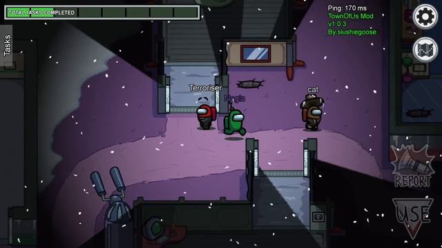 Making Wildcat rage quit in Among Us.. смотреть онлайн