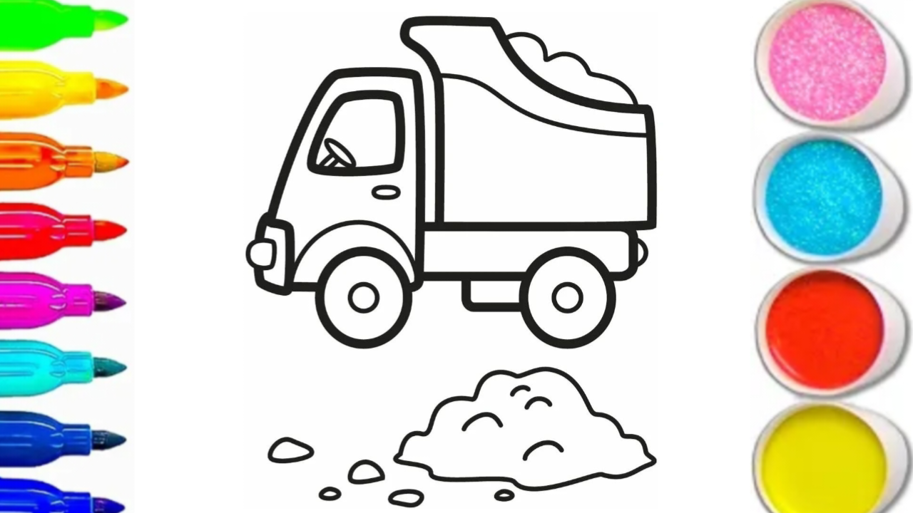 КАК НАРИСОВАТЬ ГРУЗОВИК смотреть онлайн