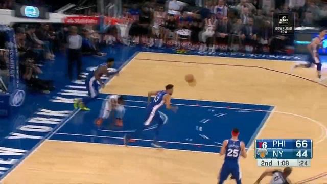 [HIGHLIGHTS] - Frank Ntilikina vs Philadelphia Sixers (13-01-19) : AGRESSIVE ! смотреть онлайн