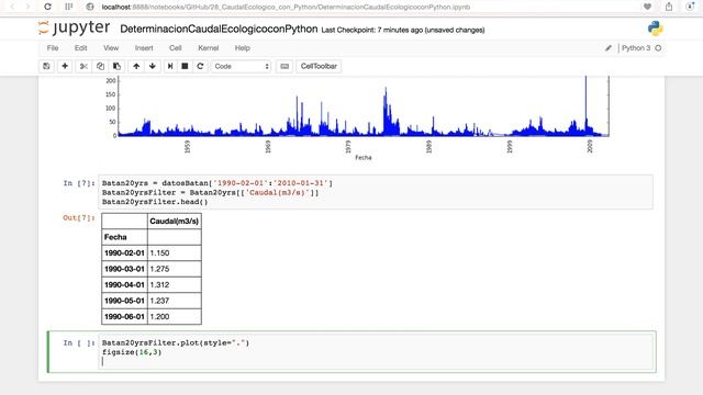 Tutorial para Determinar el Caudal Ecologico con Python смотреть онлайн