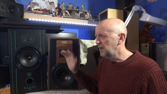 Kef Coda 3 Speakers Review Coda III, How they sound, 1985 British budget, Vintage HiFi stereo audio смотреть онлайн