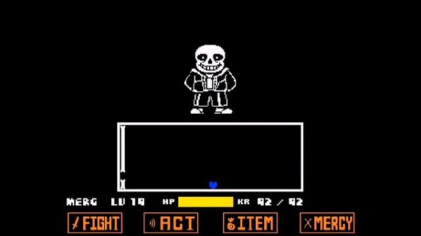 САНС ПРОТИВ ДЖЕВИЛА  (ТУТ НЕТ БОЁВ) |UNDERTALE/DELTARUNE