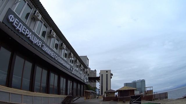 Владивосток утренняя прогулка по Спортивной набережной. смотреть онлайн