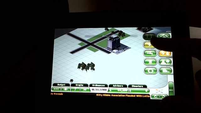 SimCity dla tabletu BlackBerry PlayBook смотреть онлайн