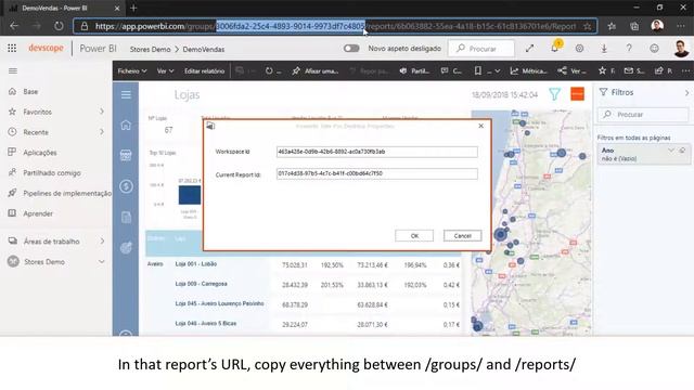 PowerBI Tiles Pro - Changing a Workspace and Report ID смотреть онлайн