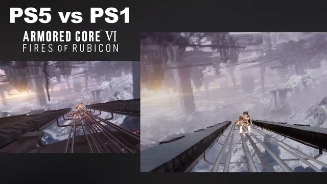 Armored Core VI Demake - PS1 vs PS5 #ad смотреть онлайн