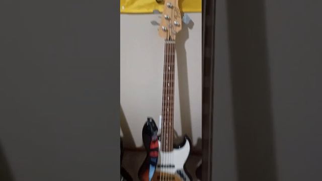 My Beautiful Bass Guitar Collection That has 3 Bass Guitars mostly Fender And Squier Bass Guitars 🎸 смотреть онлайн