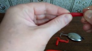 Установка твистера вместо кембрика. Рыбалка на хищника.