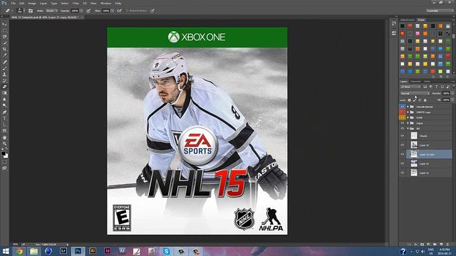 Custom NHL 15 Cover - Speed Art | Drew Doughty смотреть онлайн