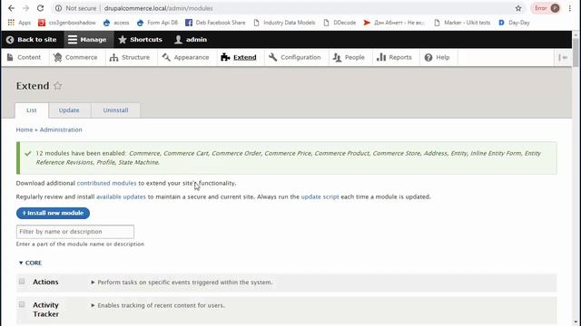 Система оплаты Наличными (Manual Payment) ур.14 (Drupal Commerce 2)