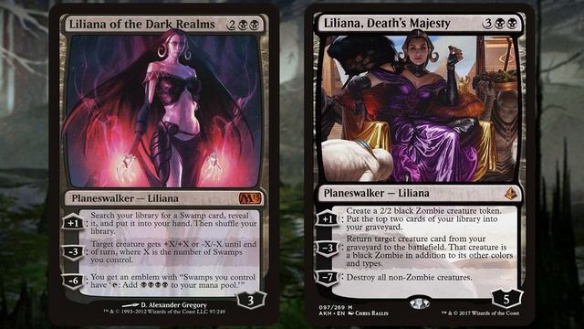 Random Card Talkin' - Liliana of the Dark Realms смотреть онлайн