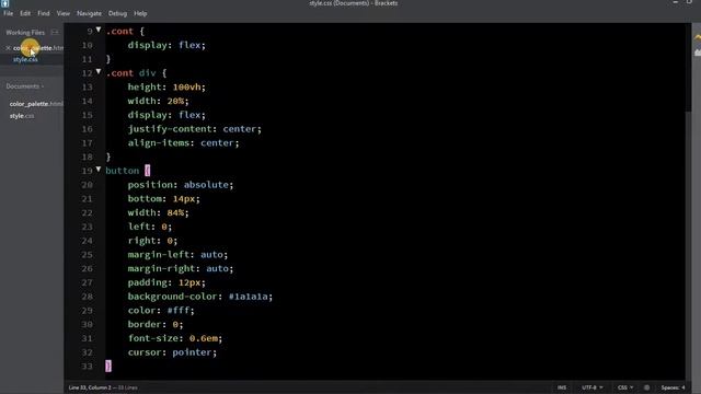 JavaScript Color Palette Generator | Random Color Generator | JavaScript Project | HTML, CSS & JS смотреть онлайн