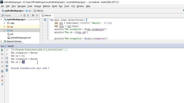 Kotlin Tutorial - Chapter(62): Copying Objects смотреть онлайн