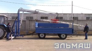 Манипулятор на трактор для леса