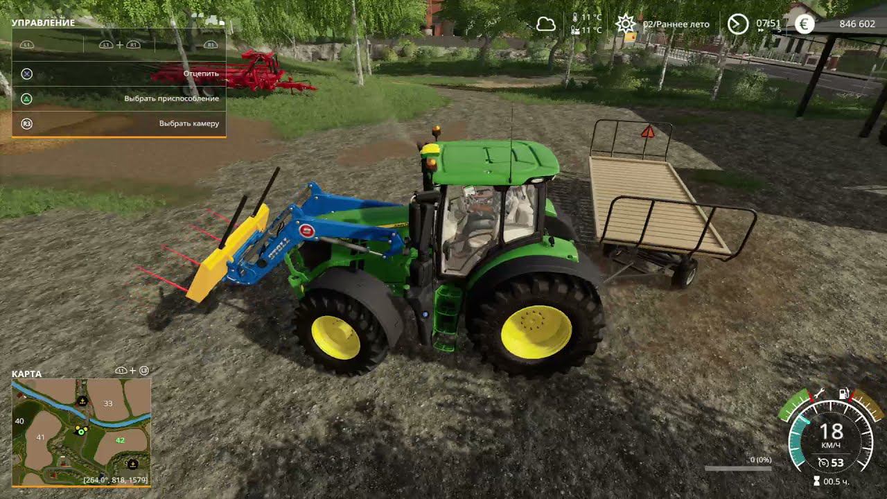 (PS4 Pro) FS19 La Coronella с производствами #10 смотреть онлайн