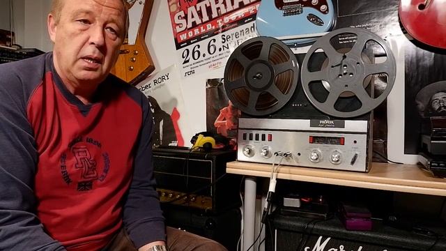 Revox A77 Mk1 (How To Record From A Transistor Radio In The 70s)