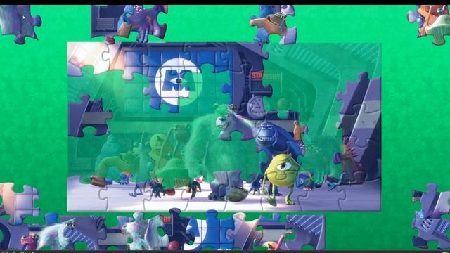 Monsters, Inc | Корпорация монстров | PUZZLE ONLINE смотреть онлайн