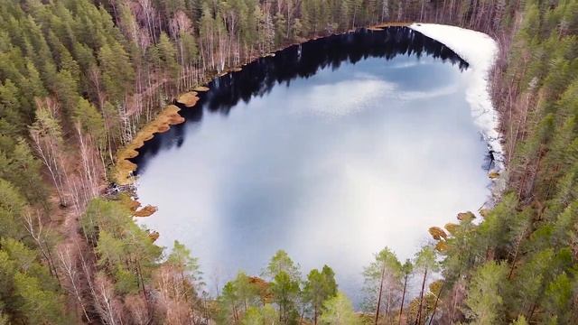 КП Сердце Вуоксы | Весенняя аэросъемка смотреть онлайн