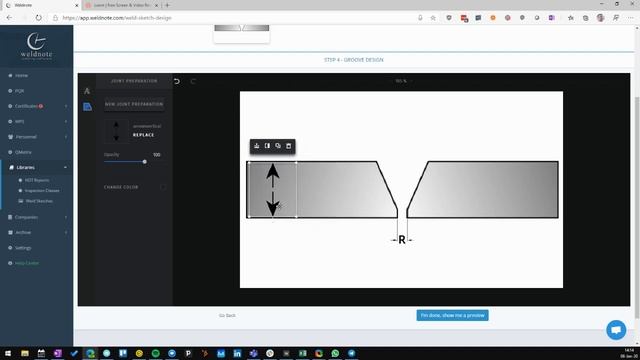 Design your weld sketch in WeldNote смотреть онлайн