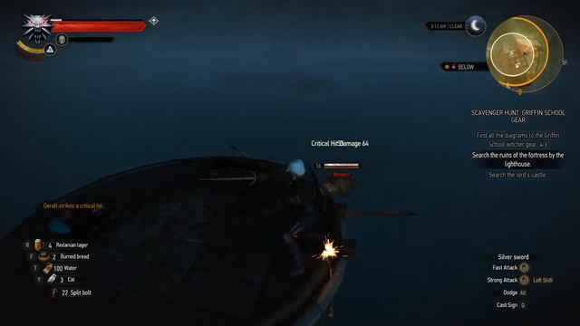The Witcher 3 - Griffin School Gear Search the Ruins of the Lighthouse смотреть онлайн