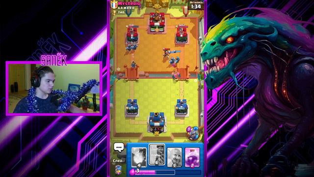 РЕВАНШ БИТВЫ ЮТУБЕРОВ В КЛЕШ РОЯЛЬ / Clash royale (ft. Mysterio) ←у него взял превью) смотреть онлайн