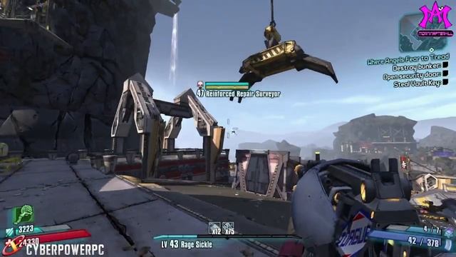 Borderlands 2 Krieg Q&A Lets Play Crossover Ep 46! Super Badass Constructor & Bunker Rage Quit! смотреть онлайн