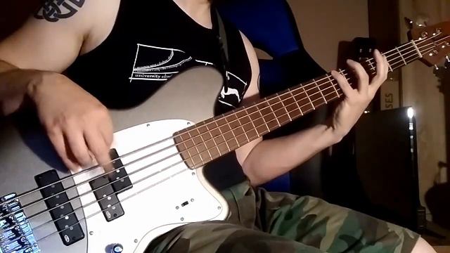 Slipknot - Everything Ends bass cover смотреть онлайн
