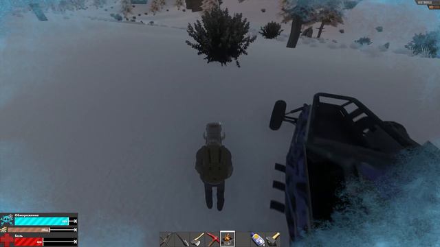 Hurtworld - Первый раз поехали на добычу ресов в зимний биом , выпала маска зайки xD. #24 смотреть онлайн