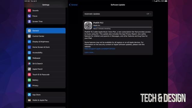 How do I update my old iPad Air to the latest version 15.2 | iPadOS 15.2 смотреть онлайн
