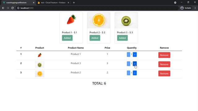 Shopping Cart | Vue.js | Firebase | Firestore | Vuex смотреть онлайн