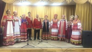 Хор русской народной песни «Берёзки». Песня «Широка ты степь»