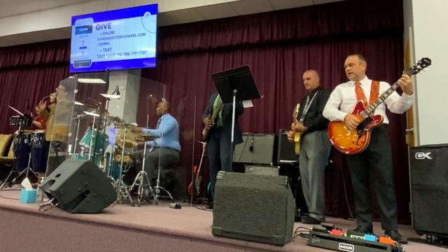 "Power" 5/21/23 - Athens Victory Chapel worship, Gibson Epiphone Dot Guitar смотреть онлайн