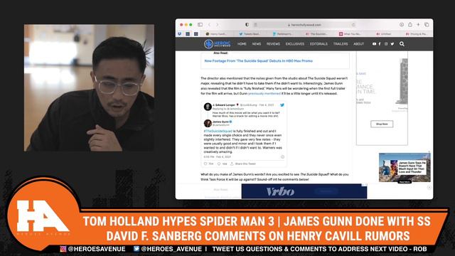 Henry Cavill In SHAZAM 2?! David F. Sandberg Responds | Tom Holland Hypes Spider Man 3 смотреть онлайн