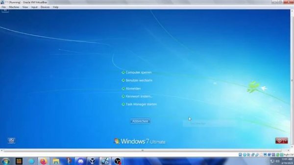 Windows 7 Ctrl Alt + Delete screen on Windows 11