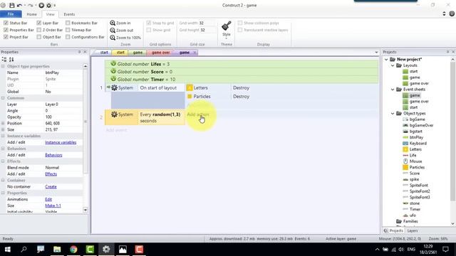 การทำเกมฝึกพิมพ์อย่างง่ายด้วยโปรแกรม Construct 2 смотреть онлайн