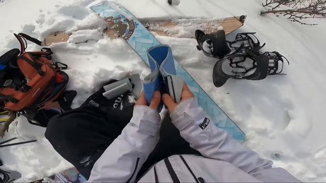 Splitboarding in Siberia. Сплитбординг на г. Айган смотреть онлайн