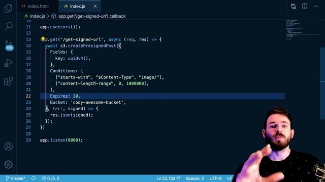 How to Upload to a Private S3 Bucket from the Browser смотреть онлайн
