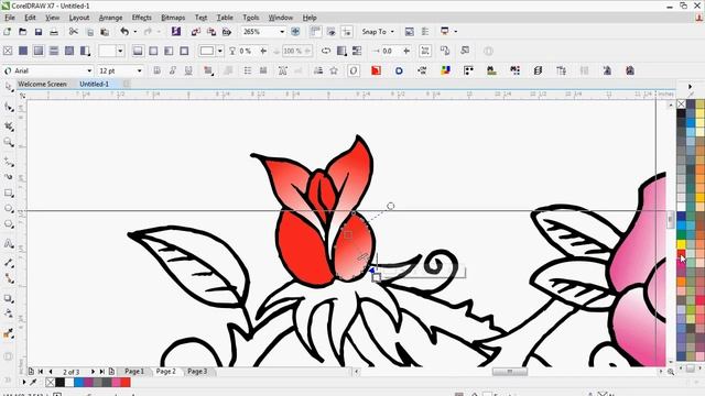 Trace bitmap & fill colour in corel with cdtfb смотреть онлайн