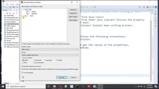 What is java beans? How is it different from java classes? Discuss the property design patterns. смотреть онлайн