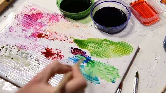 Батик - роспись по шелку. Холодный батик. смотреть онлайн