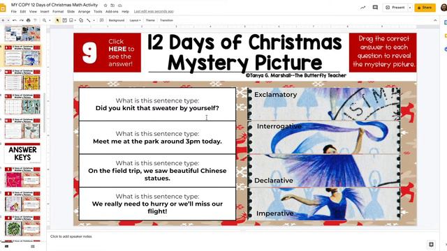 12 Days of Christmas Activities for Kids | Can Your Students Solve This Mystery Picture? смотреть онлайн