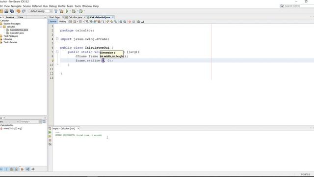 2- مشروع اله حاسبه بواجهات رسوميه ( Calculator with java swing ) смотреть онлайн