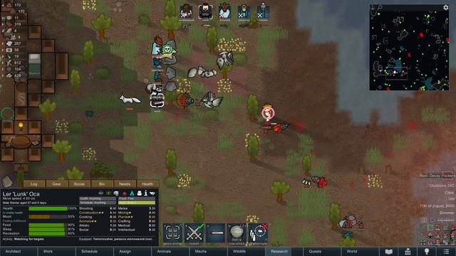Randy bites back : Rimworld Biotech Ep3 смотреть онлайн
