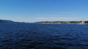 Река Лена - Верхнее устье реки Витим. Острова Попов и Лебединый (п.Витим, Ленский район, Якутия)