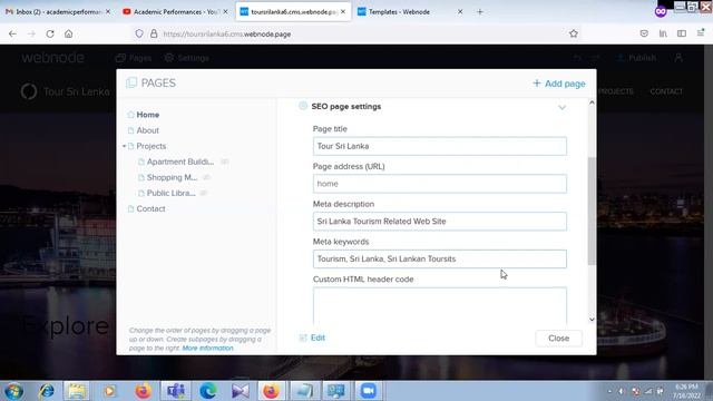 How to Design a WebSite Step by Step Using WebNode (Sinhala) смотреть онлайн