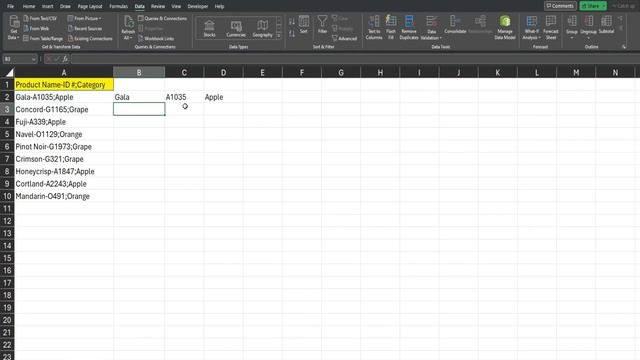 Excel TextSplit Function смотреть онлайн