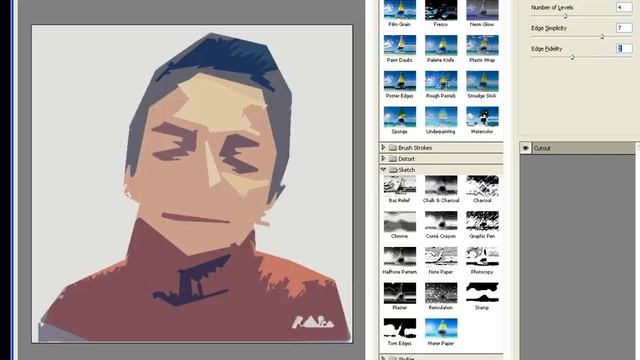 Toturial | How to create Sketch in Photoshop cs5 ( Easy) смотреть онлайн