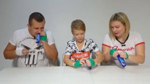 Без Большого ПАЛЬЦА Челлендж. Нерф Брос Шоу