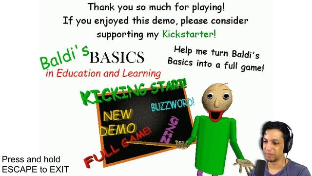 SCHOOL TRIP | Baldi's Basics Field Trip Demo смотреть онлайн