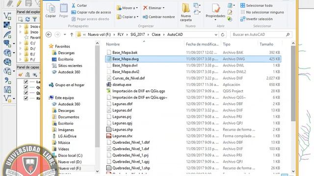 QGis 15 - Importar Capas DXF en QGis y procesar Shape Files смотреть онлайн